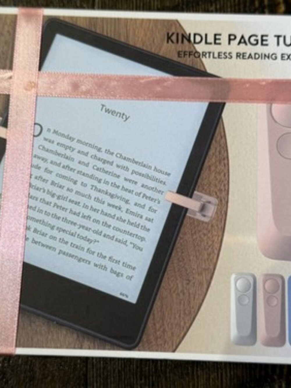 Black Page Turner Remote Kindle Paperwhite Oasis Ipad iPhone Android Ebook Kobo